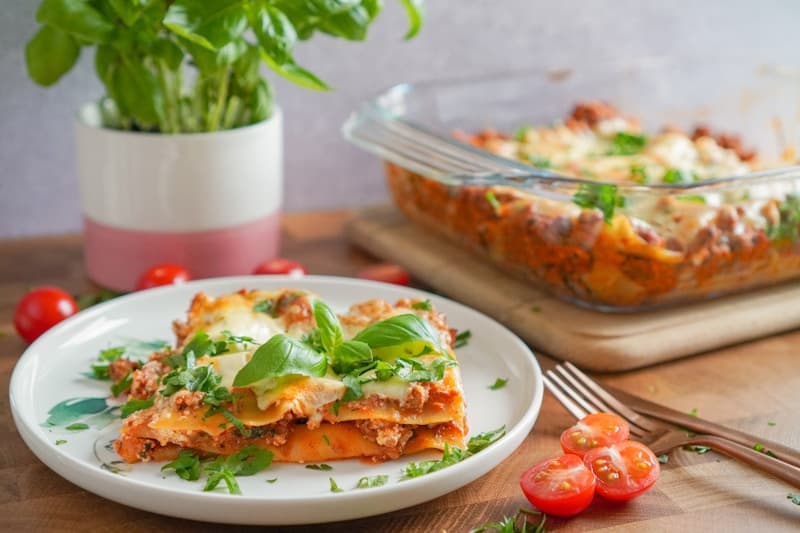 Špenátové lasagne